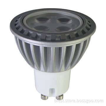 GU10 LED bulbs with 4W power, Cree 3030 LED and 3-year warranty time